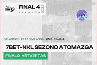 NKL finalo ketvertas grįžta į Palangą (startavo prekyba bilietais)